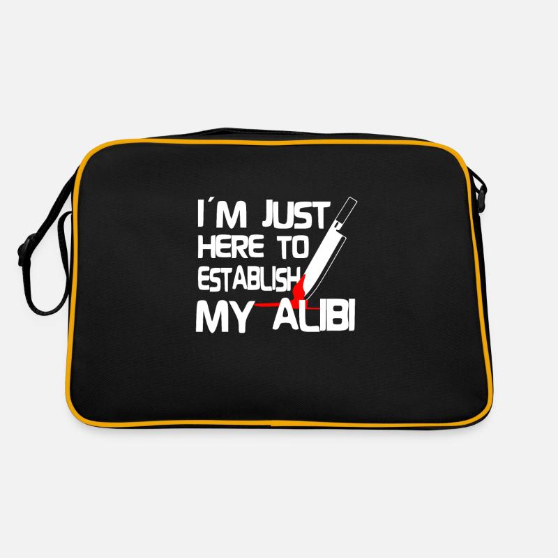 True Crime Detective Serial Killer Documentaries Retro Tasche