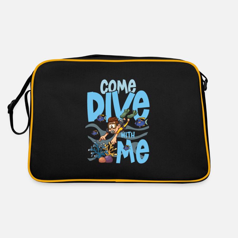 VENEZ PLONGER AVEC MOI - plongée Sac Retro