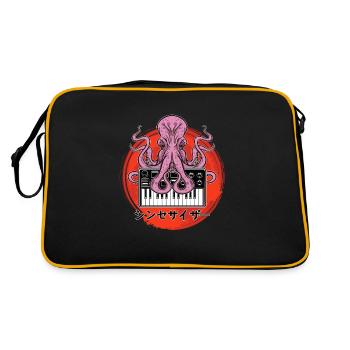 Synthétiseur modulaire Octopus Techno Acid Keyboard - Sac Retro - noir/or - Dos