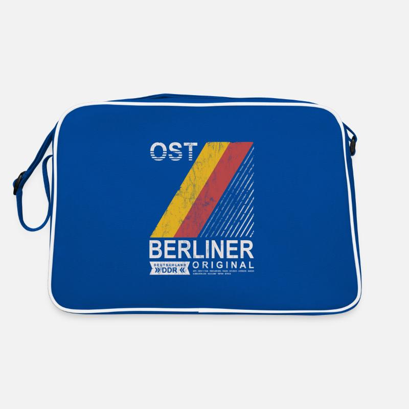 OSTBERLINER ORIGINAL OST BERLIN OSSI DDR GESCHENK Retro Tasche