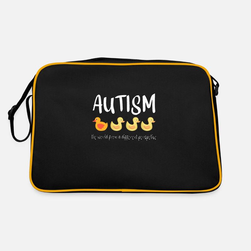 Autism awareness: different perspective Retro Bag