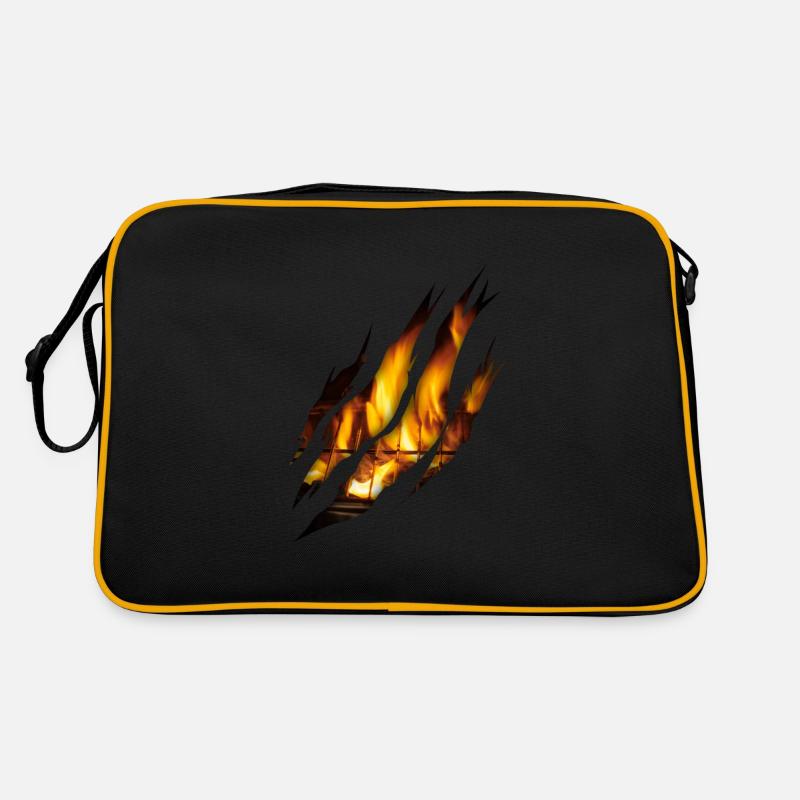 Fleisch- und BBQ-Liebhaber Grill Retro Tasche