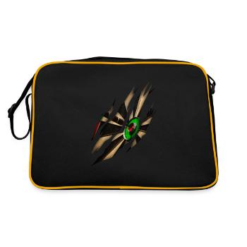 Fléchettes joueurs Fléchettes jeu de fléchettes - Sac Retro - noir/or - Dos