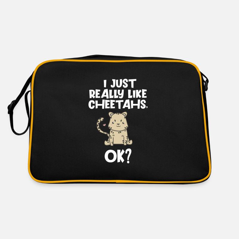 Geopard I Just Really Like Cheetahs Sac Retro