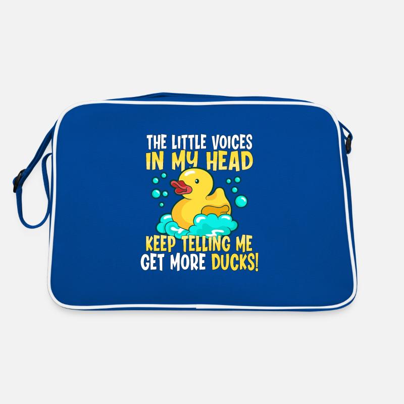 Rubber Duck Ducks Bubbles Duck lover Cute Duck Retro Bag