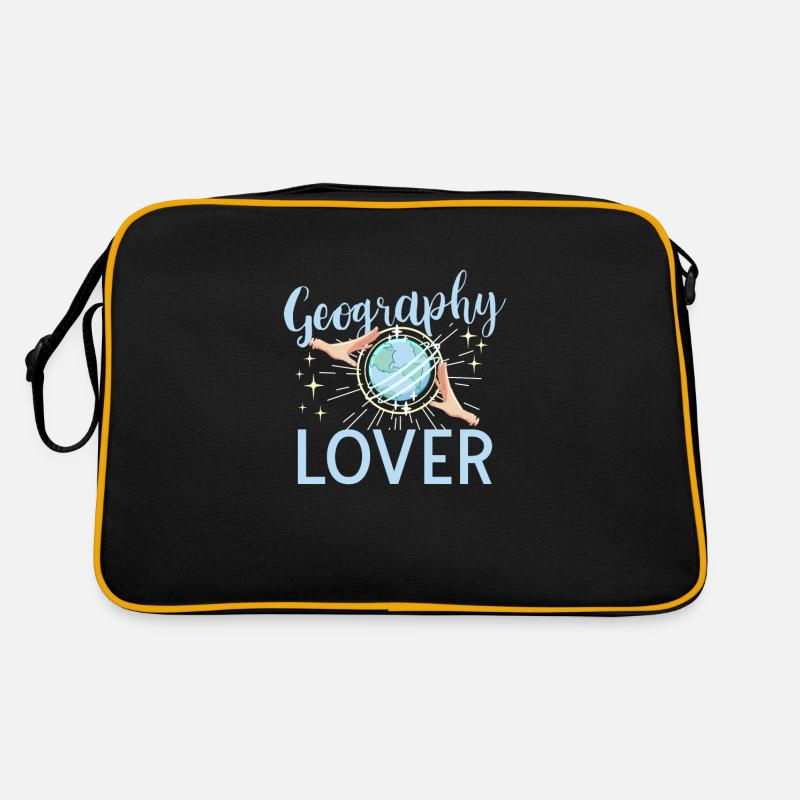 Géographie Sciences de la Terre Professeur de géographie Sac Retro