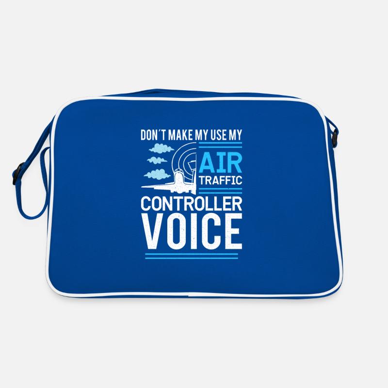 Air Traffic Controller Flight Service Retro Bag