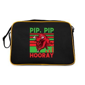 Exchange Trader Forex Trader Investor Trading - Retro Bag - black/gold - Back