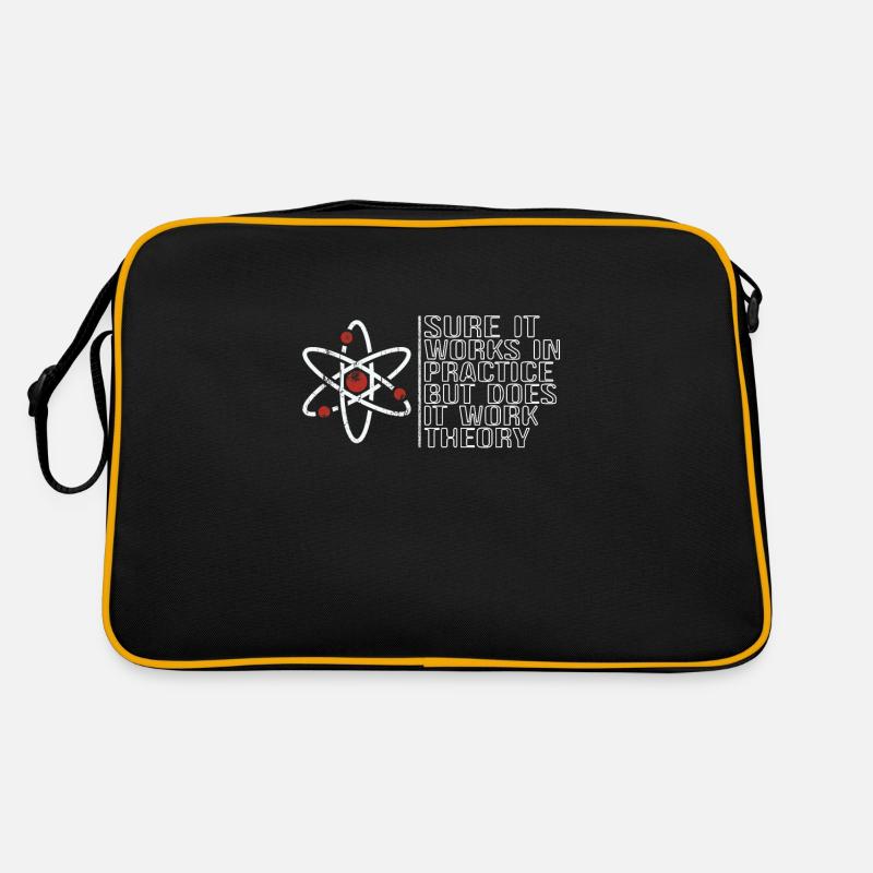 Physique Science Physicien Professeur de physique Cadeau Sac Retro