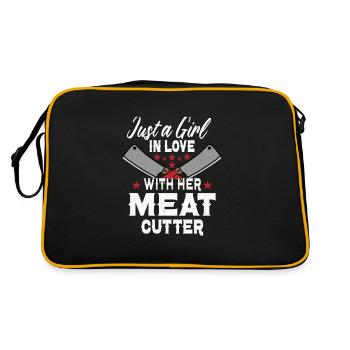 Butcher Butcher Meat Meat Cutter - Retro Bag - black/gold - Back