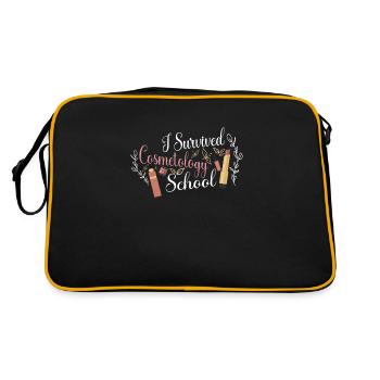 Beautician CosmeticIan Cosmetic School - Retro Bag - black/gold - Back