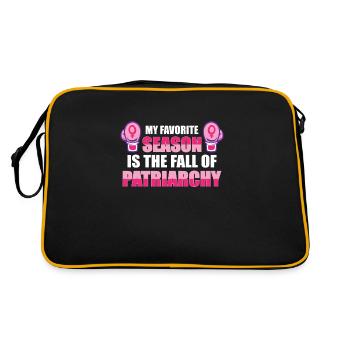 Féminisme Empowerment Pro-choix Pro Avortement - Sac Retro - noir/or - Dos