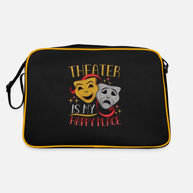 Theaterlehrer Schauspiellehrer Retro Tasche