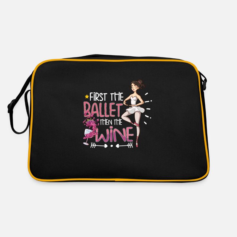 Ballet Ballerina Dance Dancer Dancing Ballet Gift Retro Bag