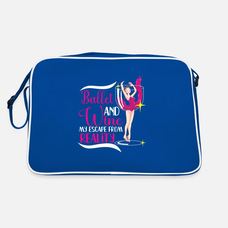 Ballet Ballerina Dance Dancer Dancing Ballet Gift Retro Tasche