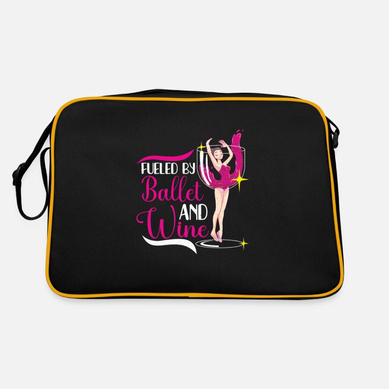 Ballet Ballerina Dance Dancer Dancing Ballet Gift Retro Bag
