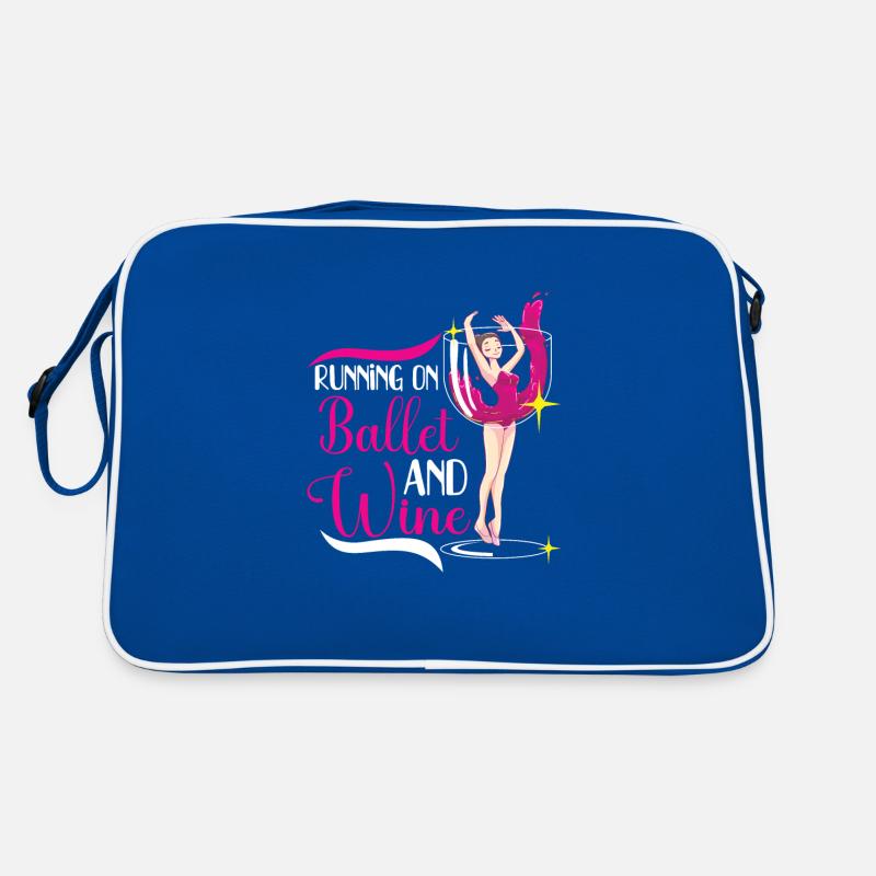 Ballet Ballerina Dance Dancer Dancing Ballet Gift Retro Tasche