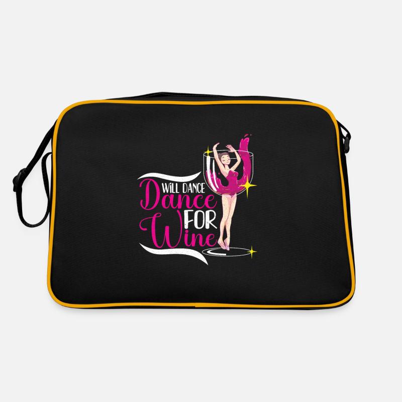 Ballet Ballerine Danse Danse Danse Ballet Cadeau Sac Retro