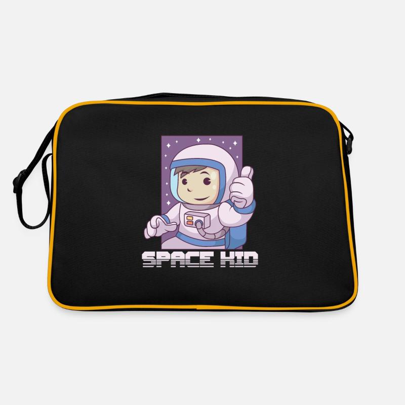 Astronaute Astronomie Système Solaire Espace Enfants Sac Retro
