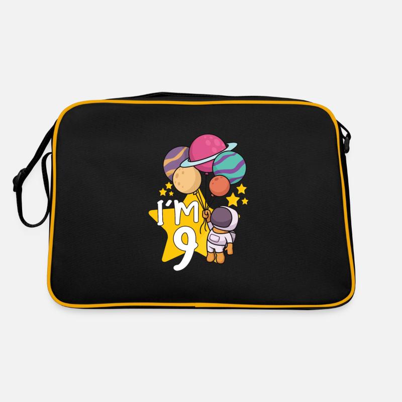 Astronaute Astronomie Système solaire Espace Enfants Sac Retro