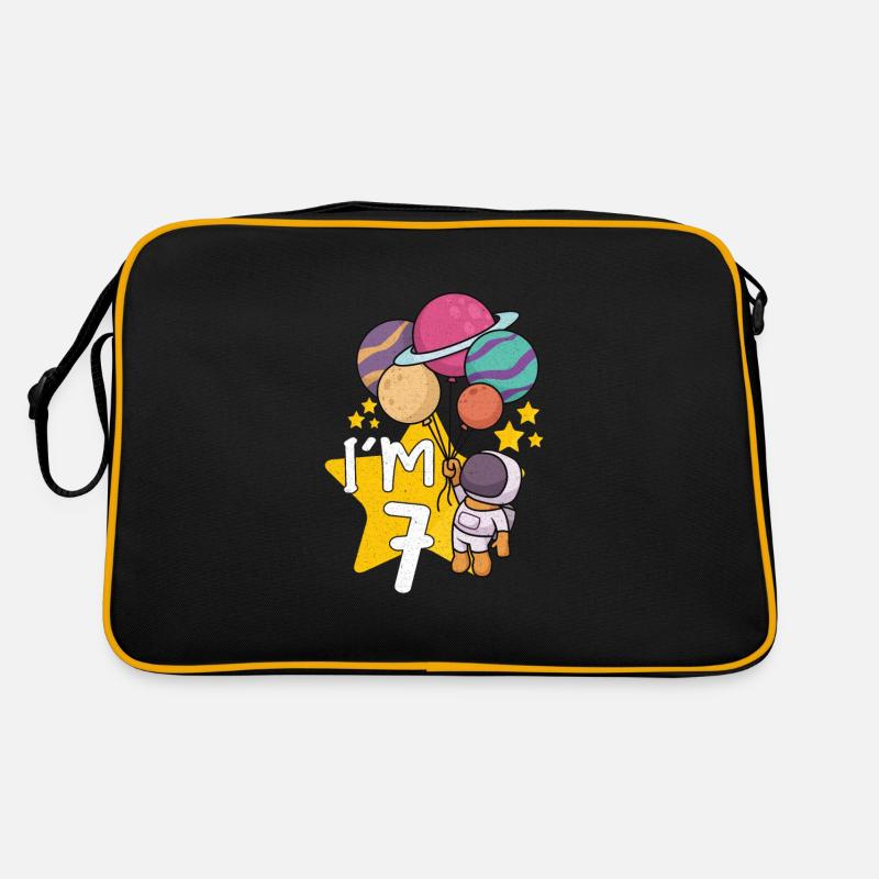 Astronaute Astronomie Système Solaire Espace Enfants Sac Retro