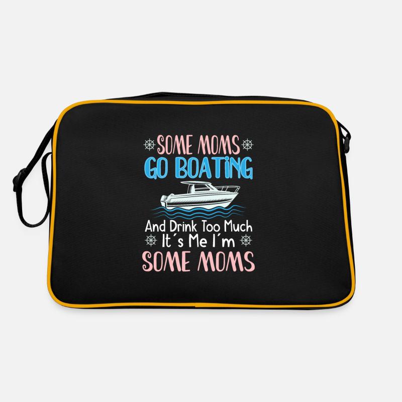 Bateau de navigation Capitaine Pontoon Sailor Cruising Sac Retro
