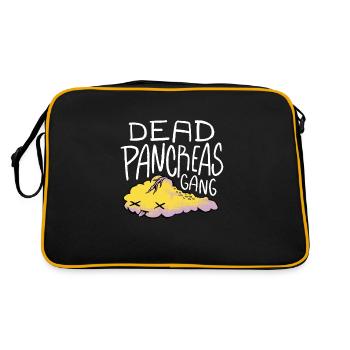 Diabète de type 1 drôle Diabète diabétique Idée cadeau - Sac Retro - noir/or - Dos