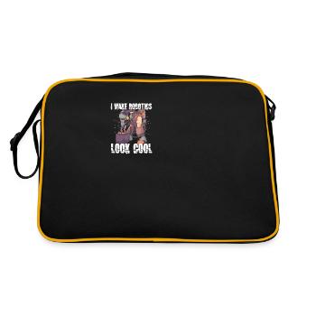 Robotics Engineer For Machine Learning - Retro Bag - black/gold - Back