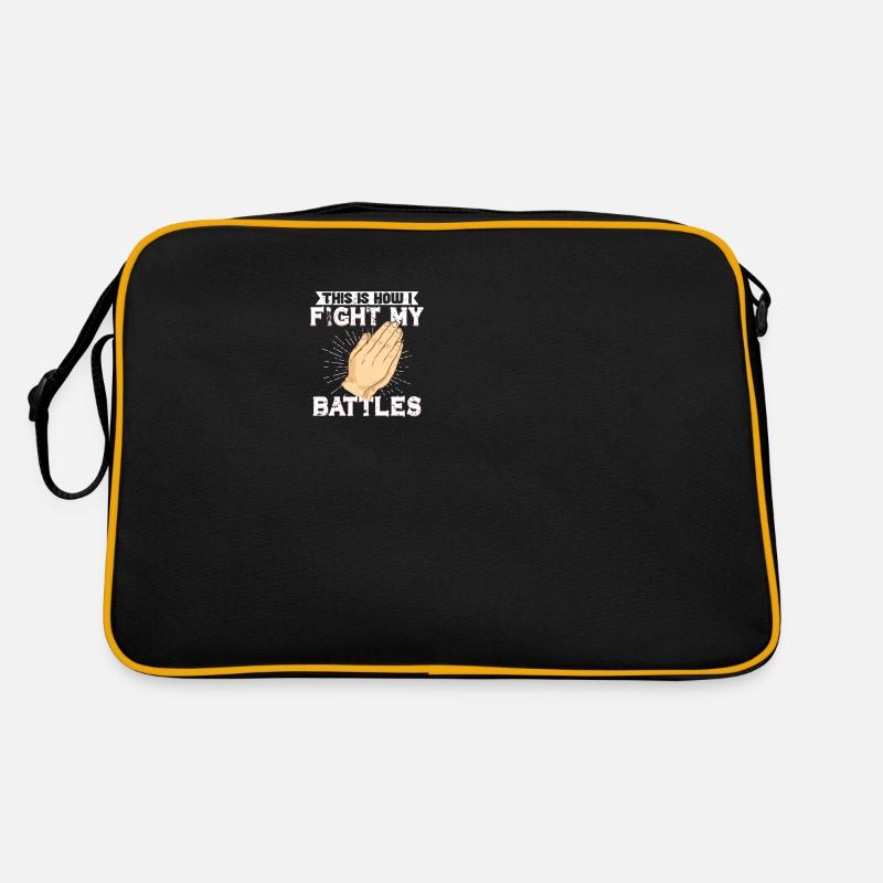 Jésus Christianisme Dieu Prière Prière Pasteur Sac Retro