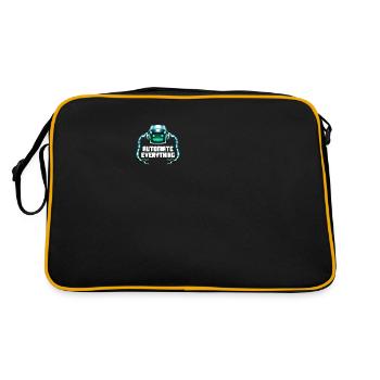 Robotics Engineer For Machine Learning - Retro Bag - black/gold - Back
