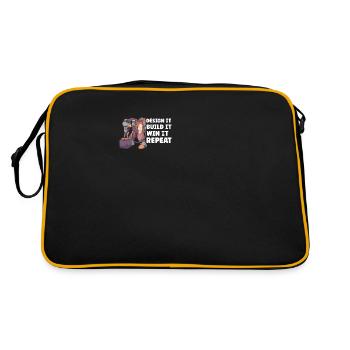 Robotics Engineer For Machine Learning - Retro Bag - black/gold - Back