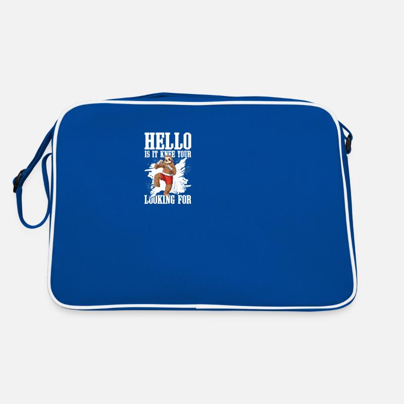 Hello Is It Knee Your Looking For Retro Tasche