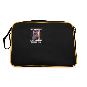 Robotics Machine Learning Engineer - Retro Bag - black/gold - Back