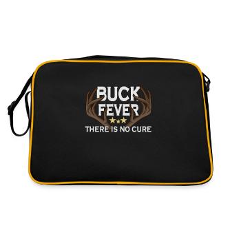 Deer Hunting Hunting Season Buck Hunting - Retro Bag - black/gold - Back