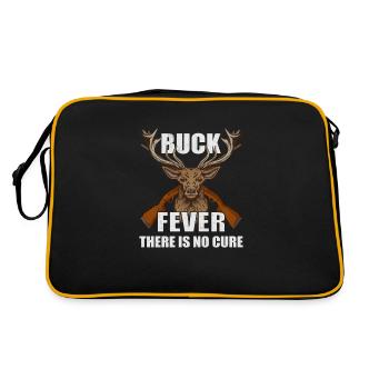 Deer Hunting Hunting Season Buck Hunting - Retro Bag - black/gold - Back