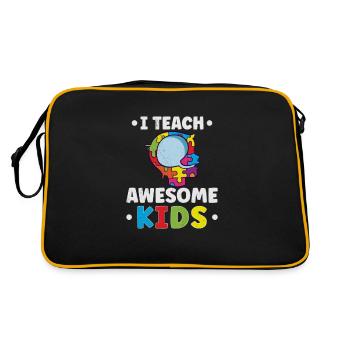 L’enseignant de l’enfance en difficulté a accéléré l’inclusion des enseignants - Sac Retro - noir/or - Dos