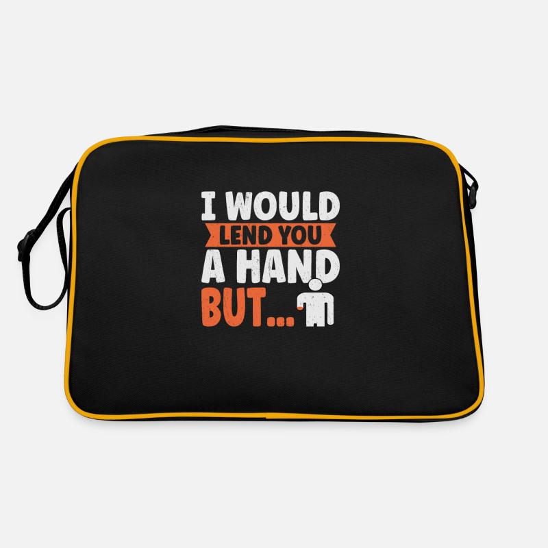 Hand Arm Amputee Assembly Required Amputation Retro Tasche