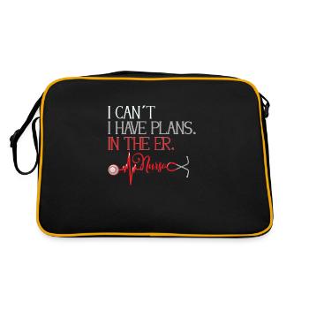 Infirmière Infirmière Infirmière Clinique Paramédicale - Sac Retro - noir/or - Dos