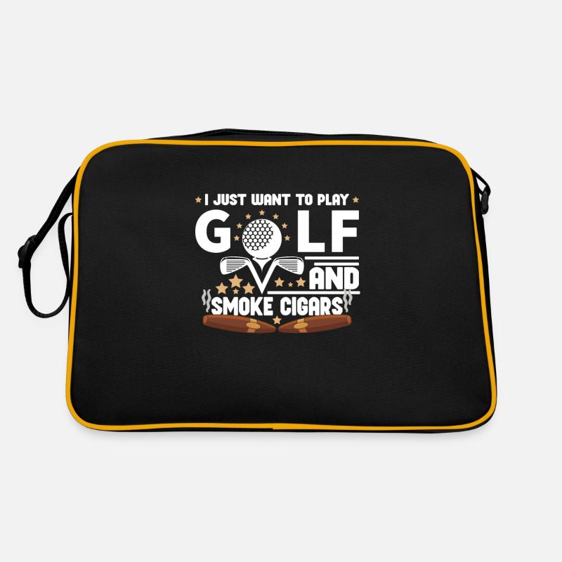 Golf Player Golfer Golf Golf Cart Golf Mom Retro Bag