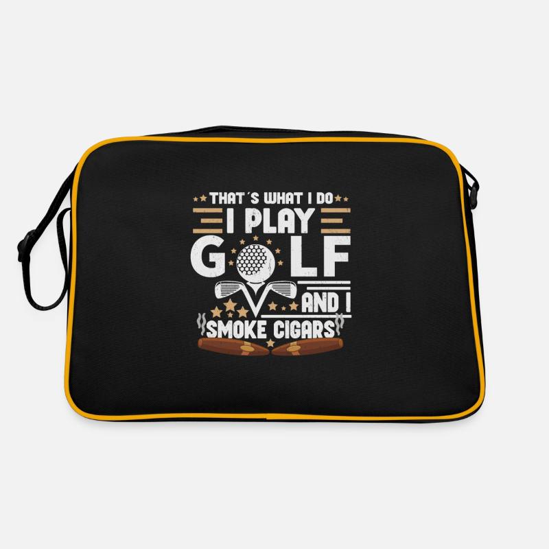 Golf Player Golfer Golf Golf Cart Golf Mom Retro Bag