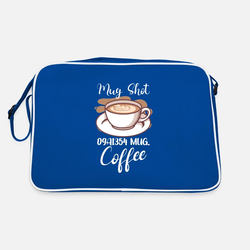 Coffee Lover Caffeine Molecule Java Latte Espresso Retro Tasche