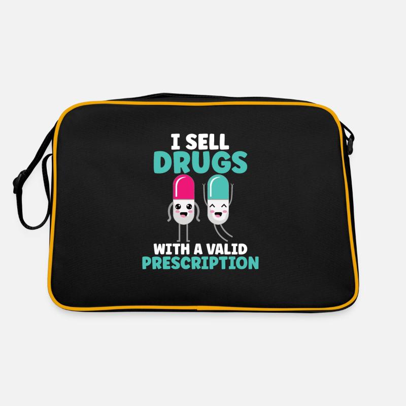 Funny pharmacist-pharmacy-technician-pharmacy Retro Bag