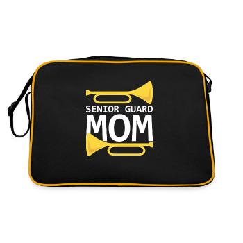Marching Band Clarinetist School Rehearsal Music - Retro Bag - black/gold - Back