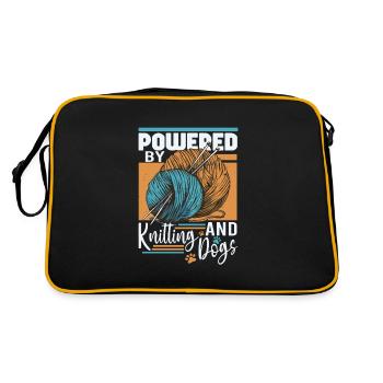 Sewing Machine Fun Sewing Sewing Sewing Fan Hobby - Retro Bag - black/gold - Back