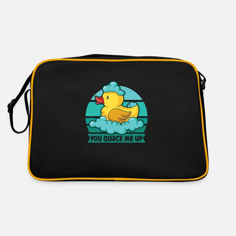 Rubber Duck Ducks Bird Hunt Duck lover Gift Idea Retro Bag
