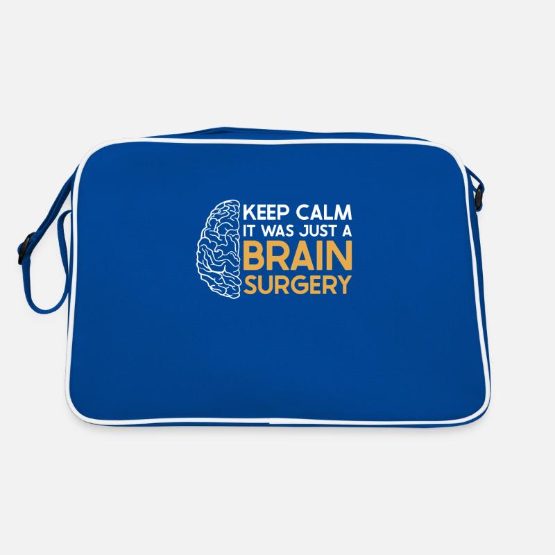 Brain Surgery Joke Brain Surgery Awareness Gift Retro Tasche