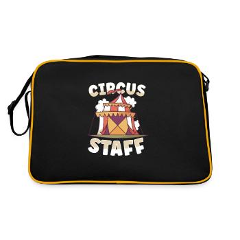 Arts du cirque Artistes de cirque Personnel de l’événement - Sac Retro - noir/or - Dos