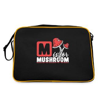 Morels Mushroom Picker Mushroom Farmer Mushroom - Sac Retro - noir/or - Dos