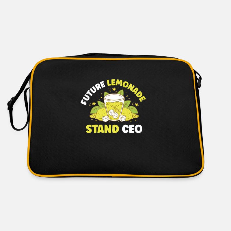 Lemonade Rack Jus de citron fait maison Sac Retro