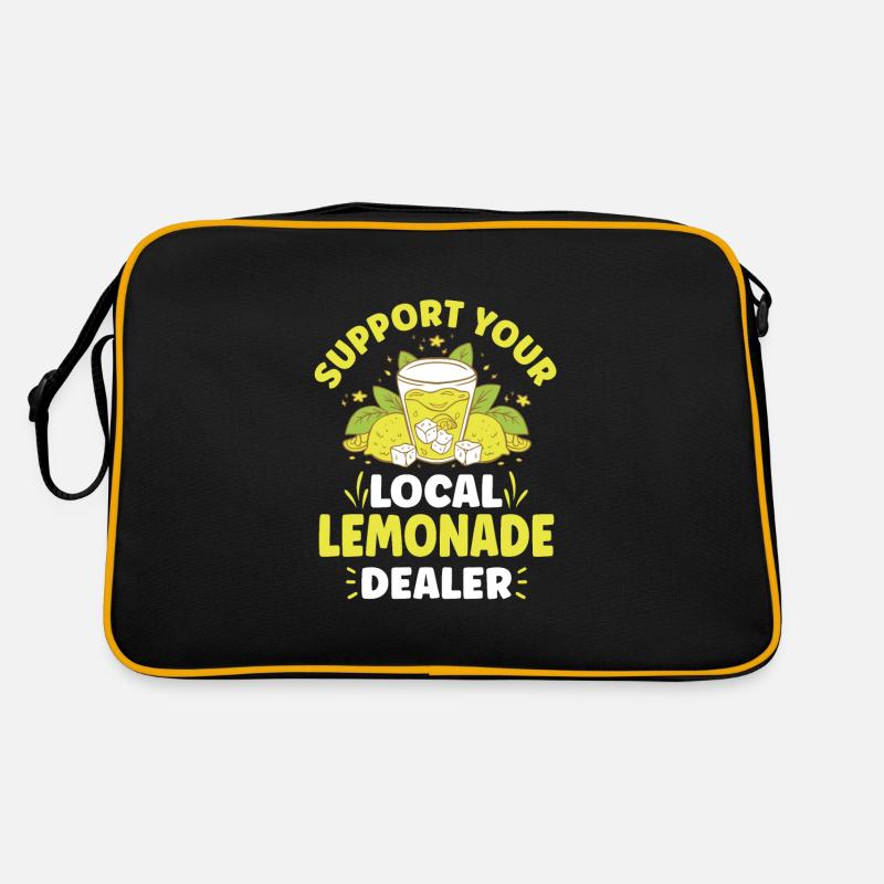 Lemonade Rack Jus de citron fait maison Sac Retro